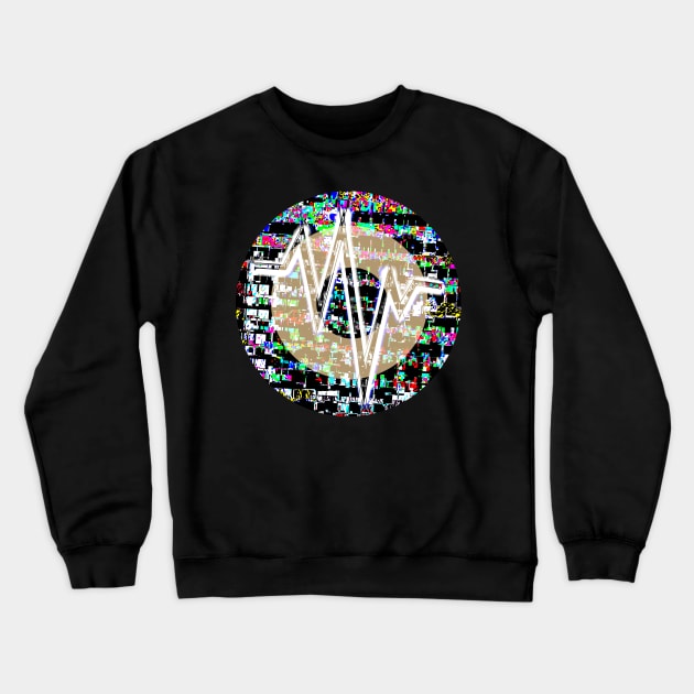 The Hearts Lives Crewneck Sweatshirt by momomoma